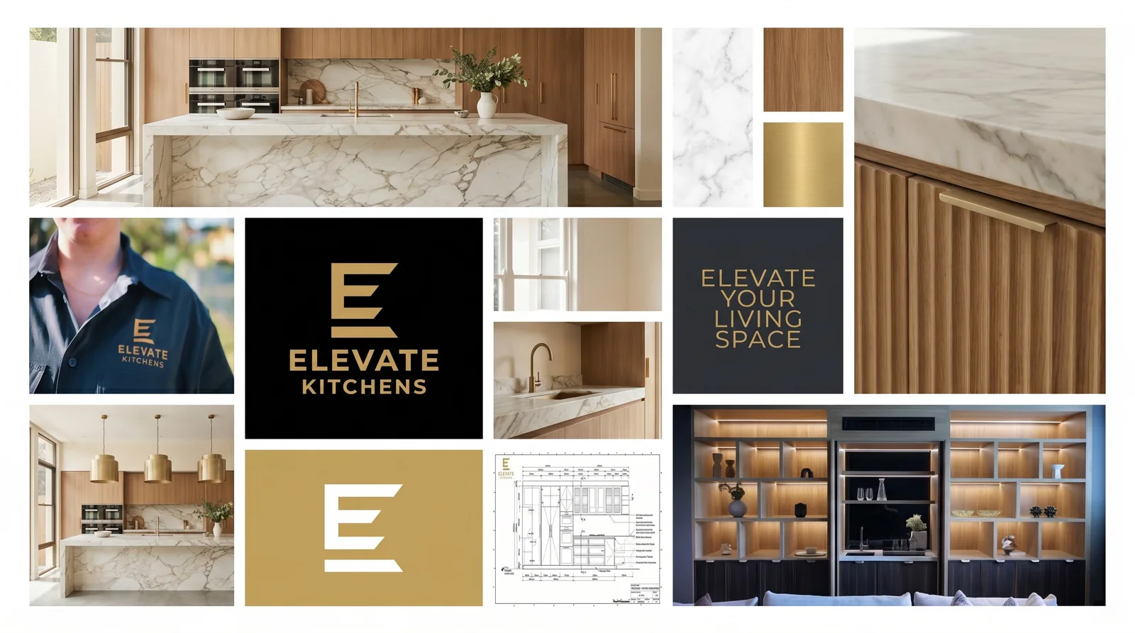 Elevate Kitchens: the delivered work